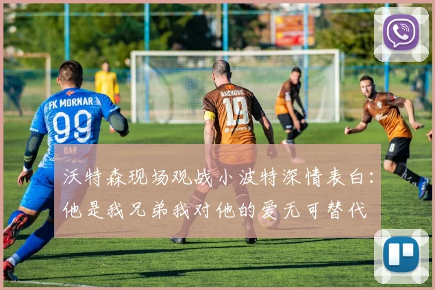 沃特森现场观战小波特深情表白：他是我兄弟我对他的爱无可替代